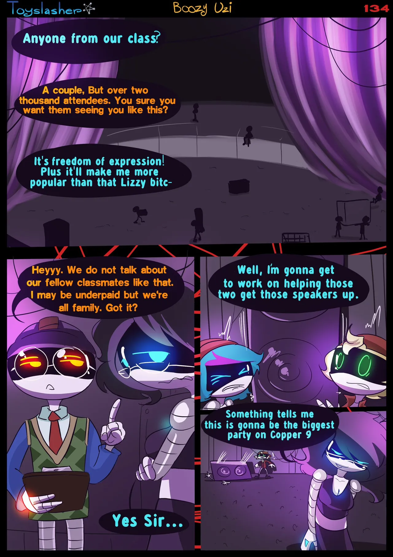 Boozy Uzi! 3 porn comic picture 4
