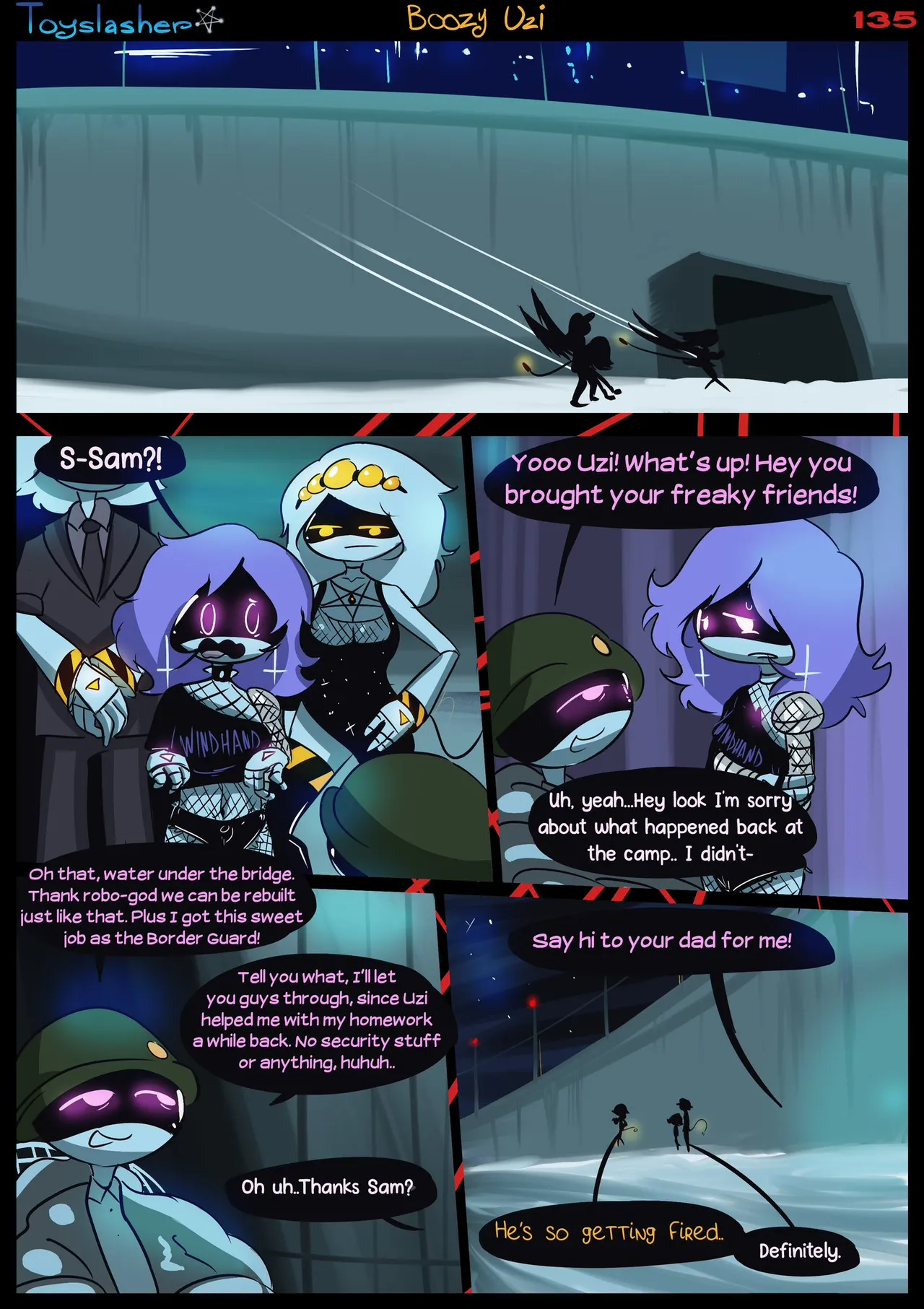 Boozy Uzi! 3 porn comic picture 5