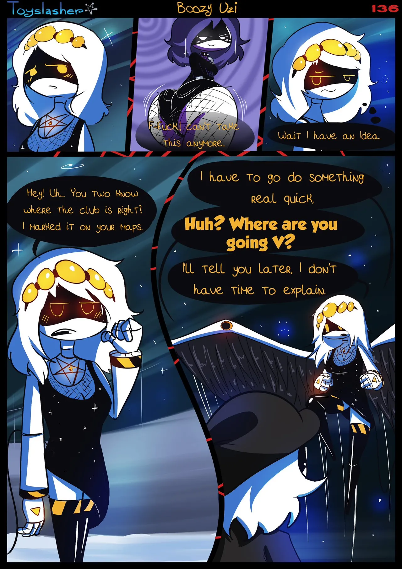 Boozy Uzi! 3 porn comic picture 6