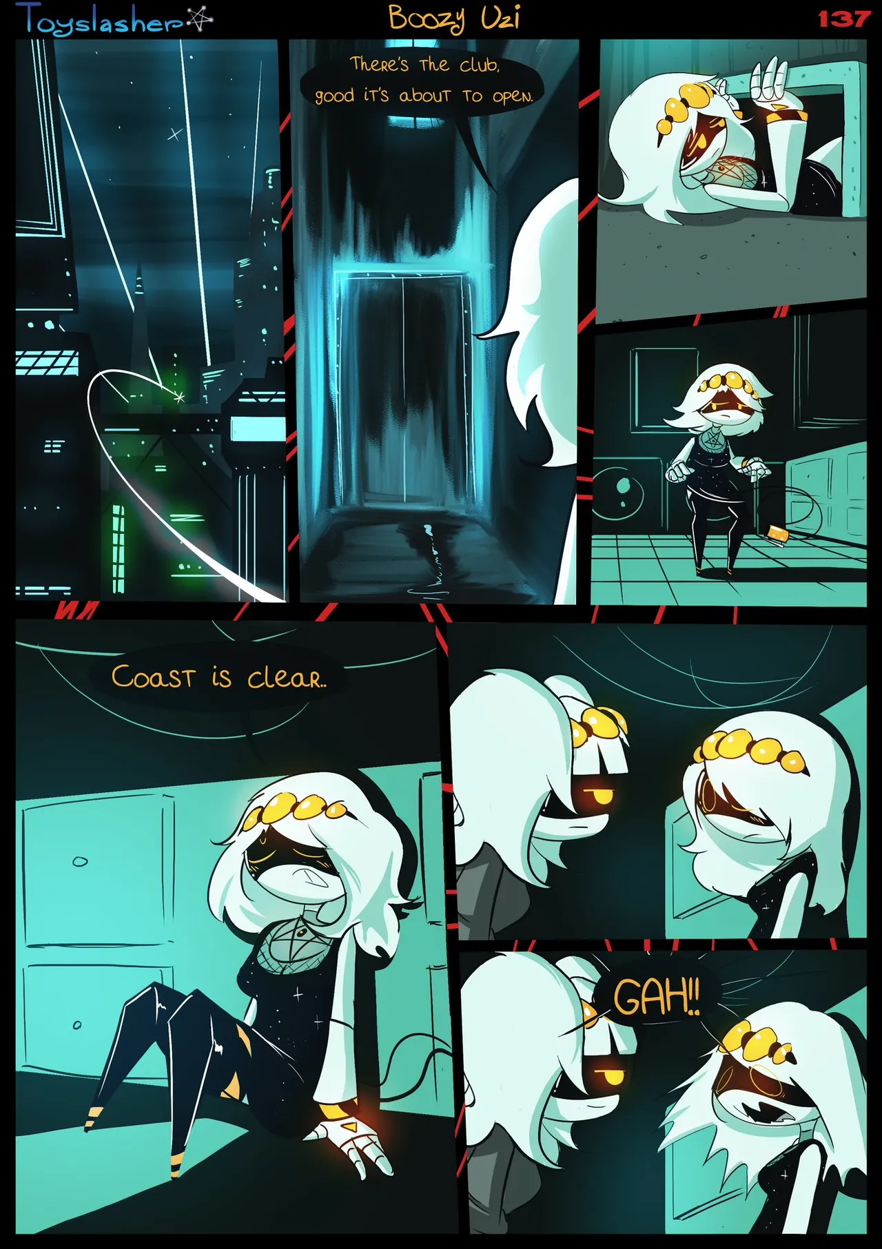 Boozy Uzi! 3 porn comic picture 7