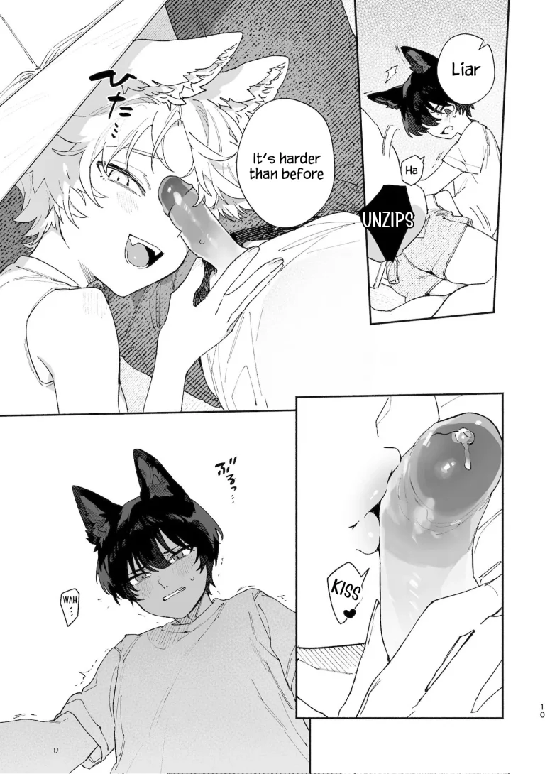 Boys be Submissive. ~Coyote-chan x Kai Ken~ porn comic picture 10