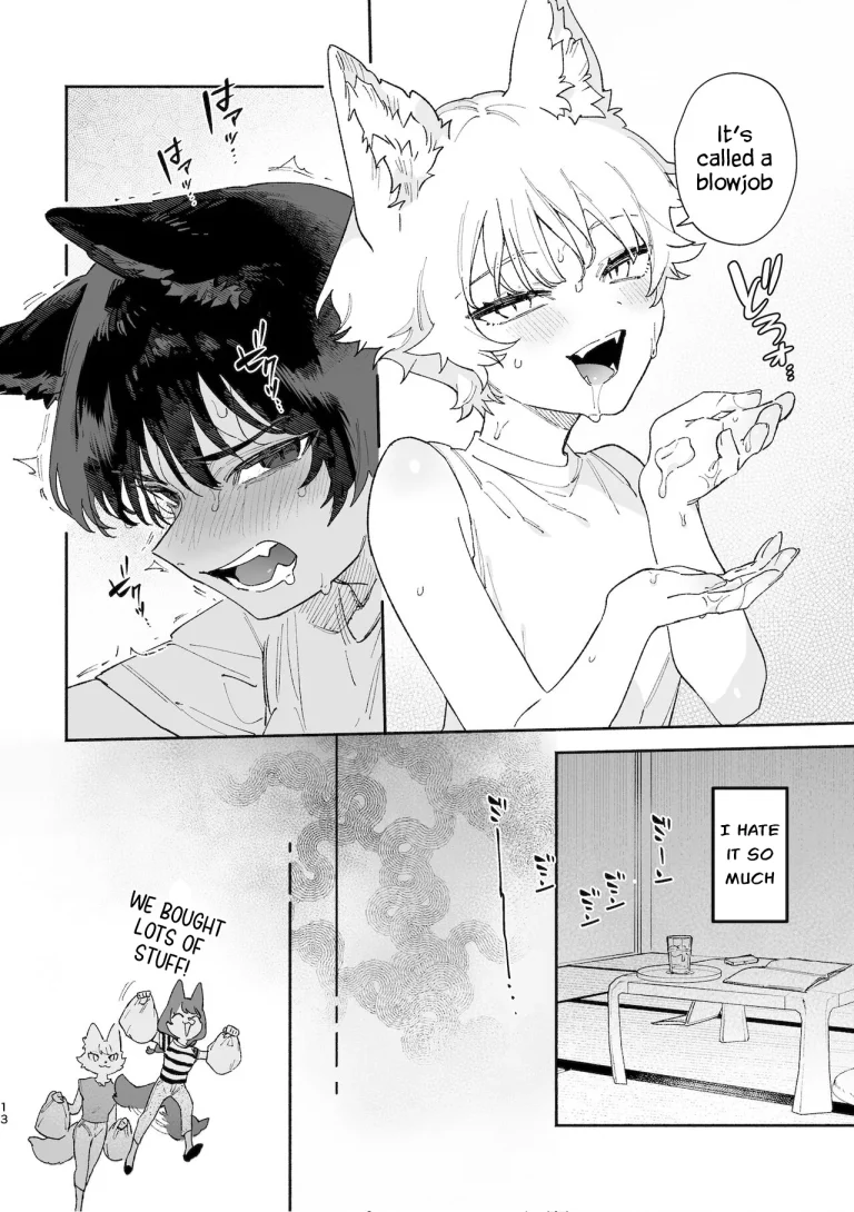 Boys be Submissive. ~Coyote-chan x Kai Ken~ porn comic picture 13