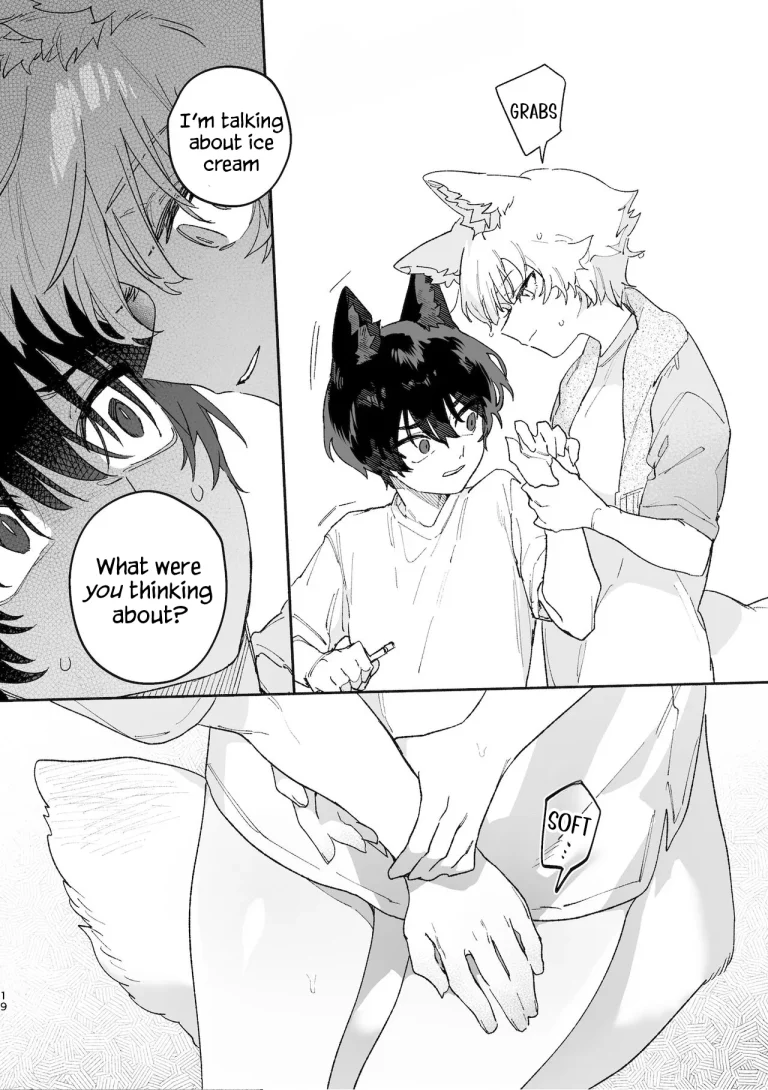 Boys be Submissive. ~Coyote-chan x Kai Ken~ porn comic picture 19