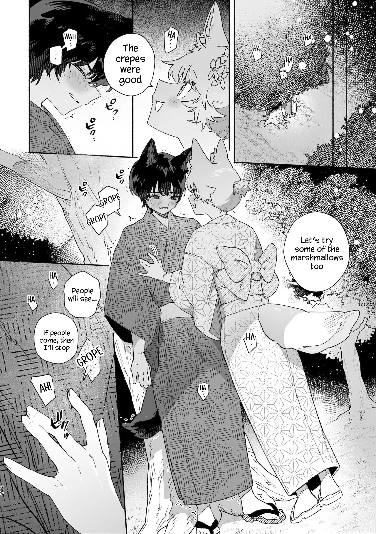 Boys be Submissive. ~Coyote-chan x Kai Ken~ porn comic picture 28