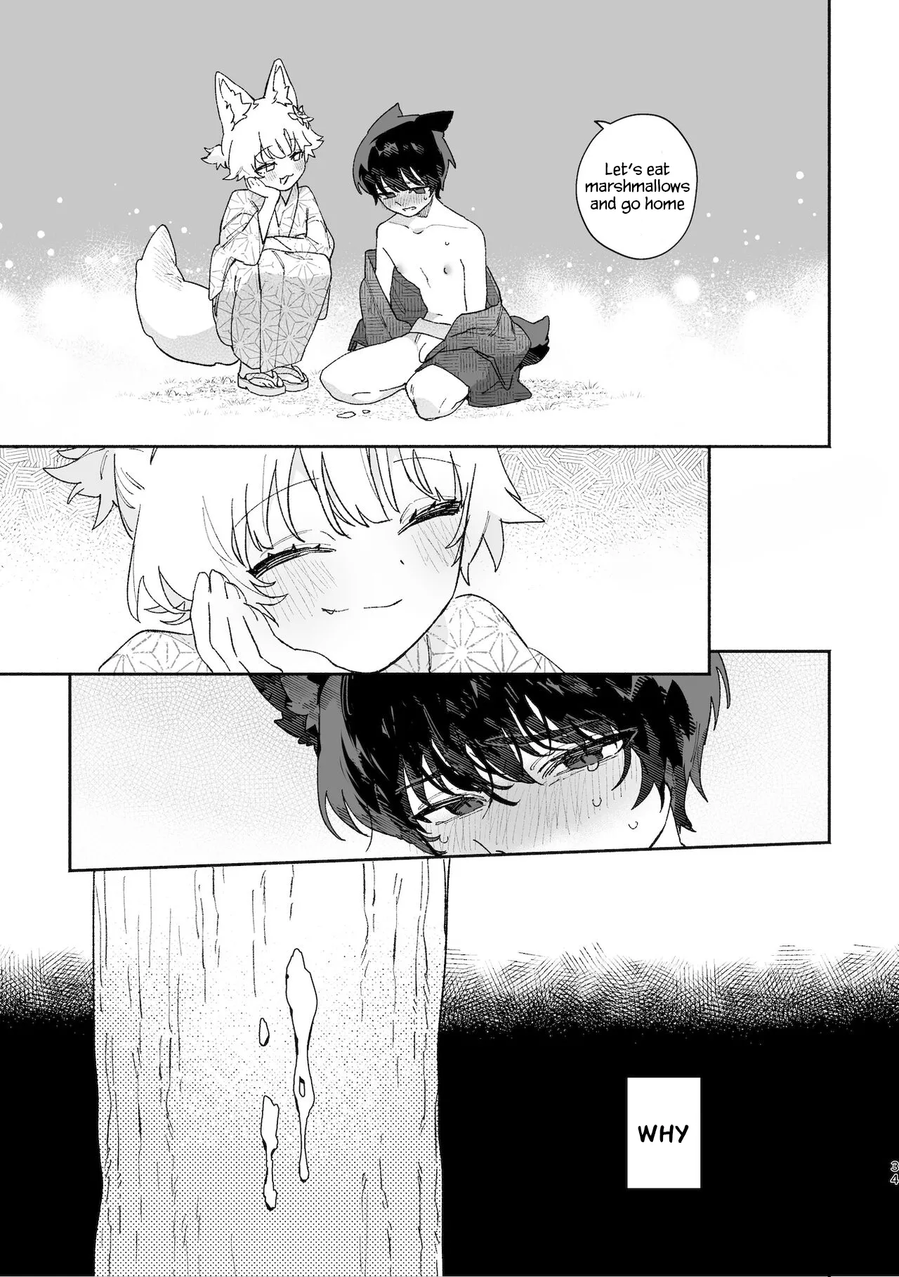 Boys be Submissive. ~Coyote-chan x Kai Ken~ porn comic picture 33