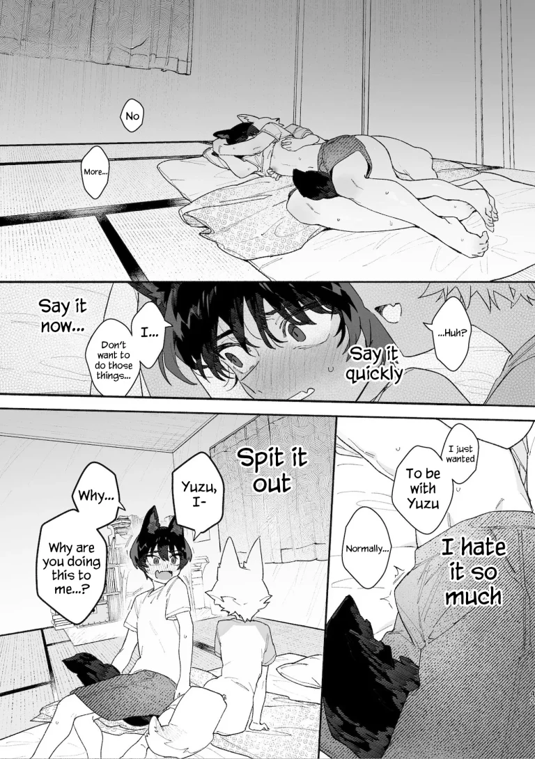 Boys be Submissive. ~Coyote-chan x Kai Ken~ porn comic picture 41