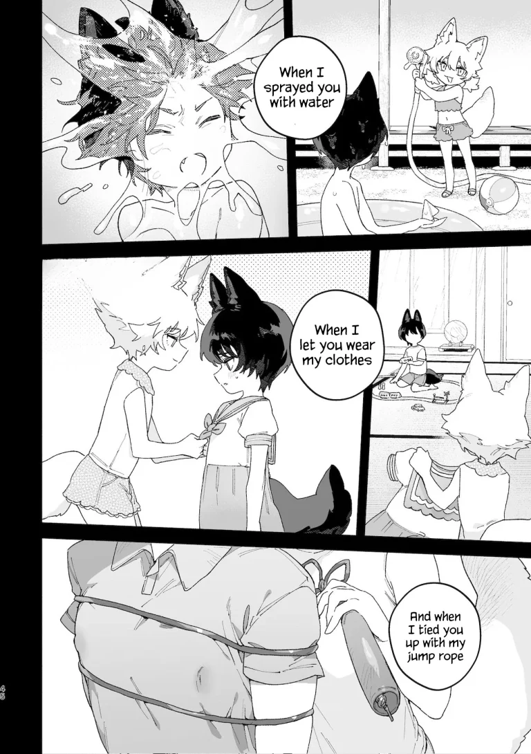Boys be Submissive. ~Coyote-chan x Kai Ken~ porn comic picture 44