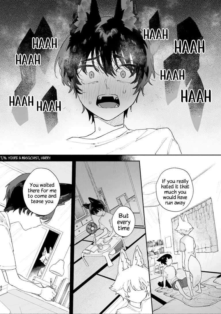 Boys be Submissive. ~Coyote-chan x Kai Ken~ porn comic picture 46
