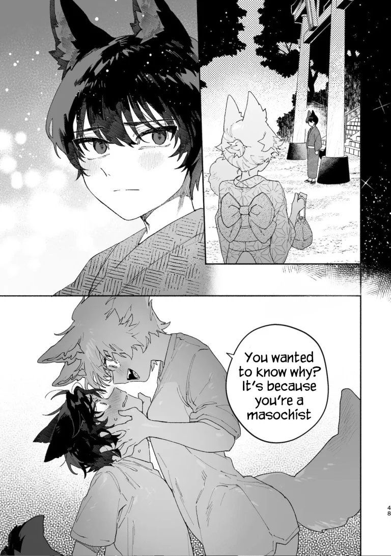 Boys be Submissive. ~Coyote-chan x Kai Ken~ porn comic picture 47