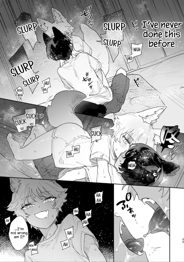 Boys be Submissive. ~Coyote-chan x Kai Ken~ porn comic picture 49