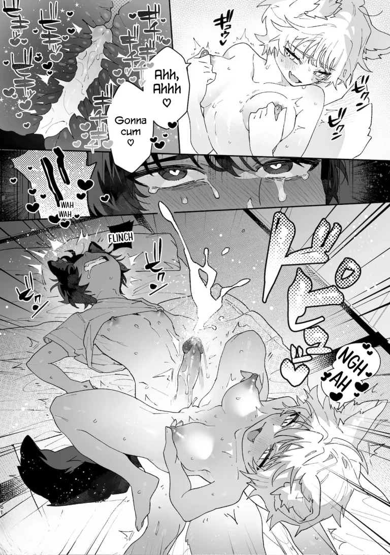 Boys be Submissive. ~Coyote-chan x Kai Ken~ porn comic picture 60