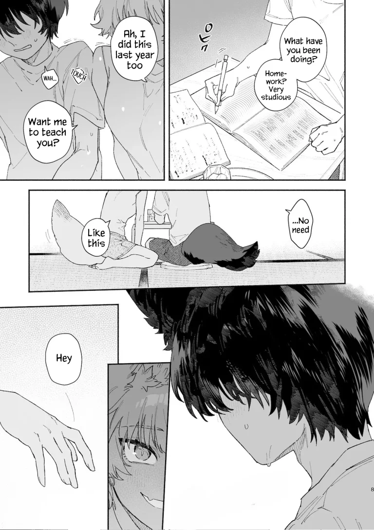 Boys be Submissive. ~Coyote-chan x Kai Ken~ porn comic picture 8
