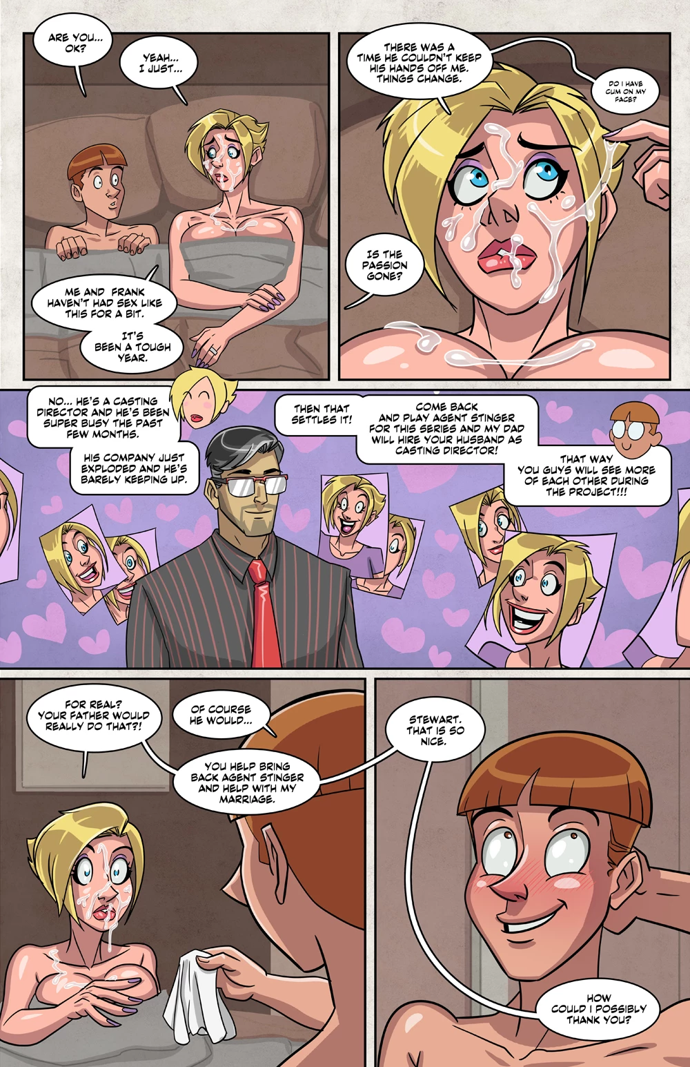 Brandy The Busty Bubbly Babe porn comic picture 22