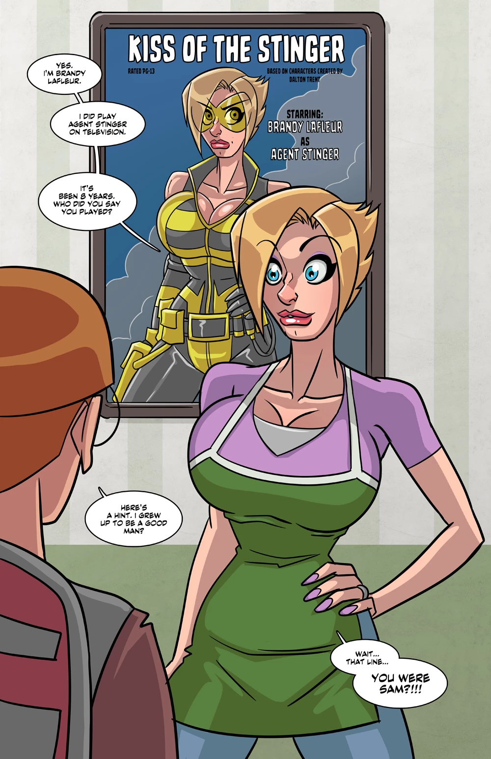 Brandy The Busty Bubbly Babe porn comic picture 6