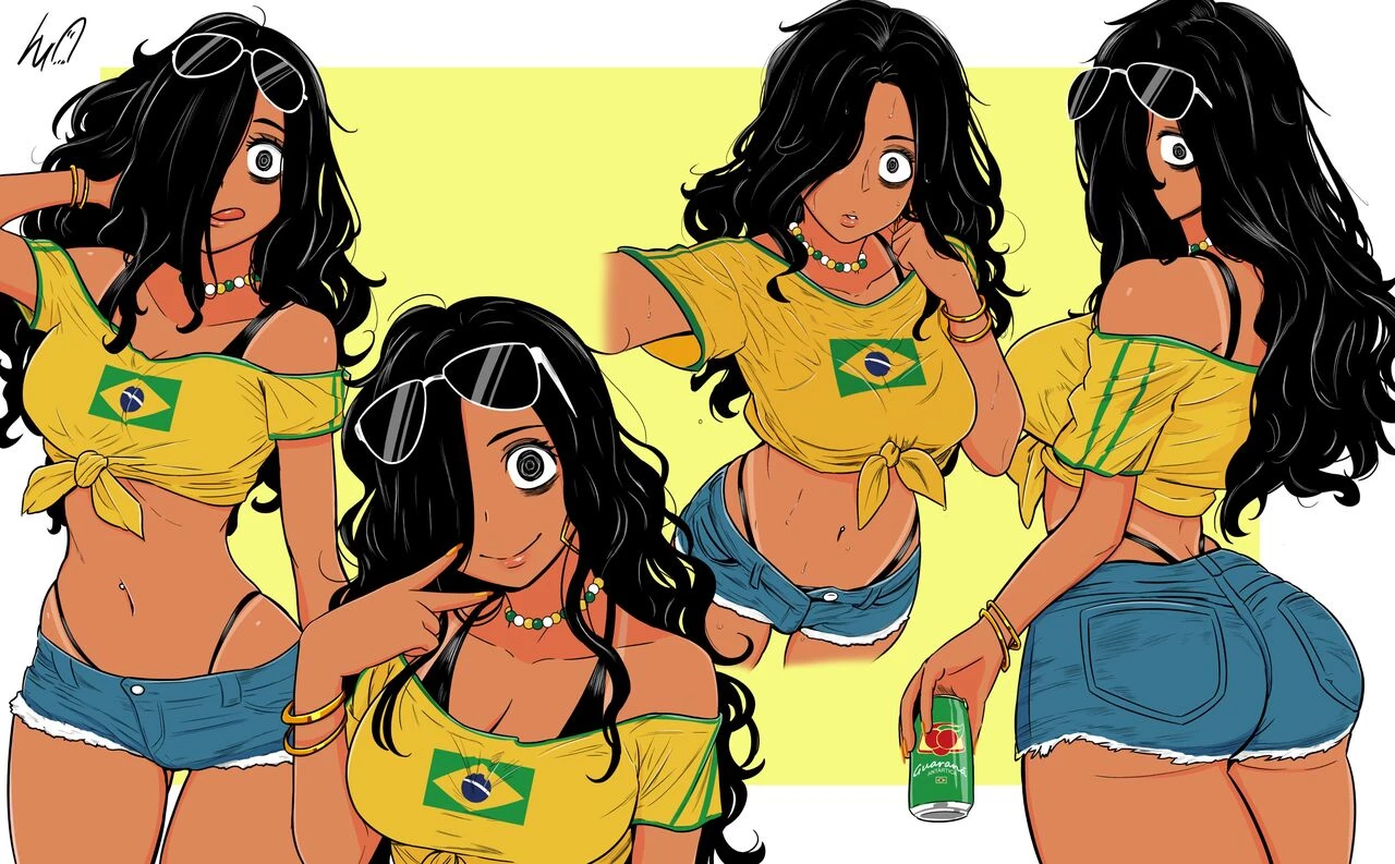 Brazilian Sadako porn comic picture 1