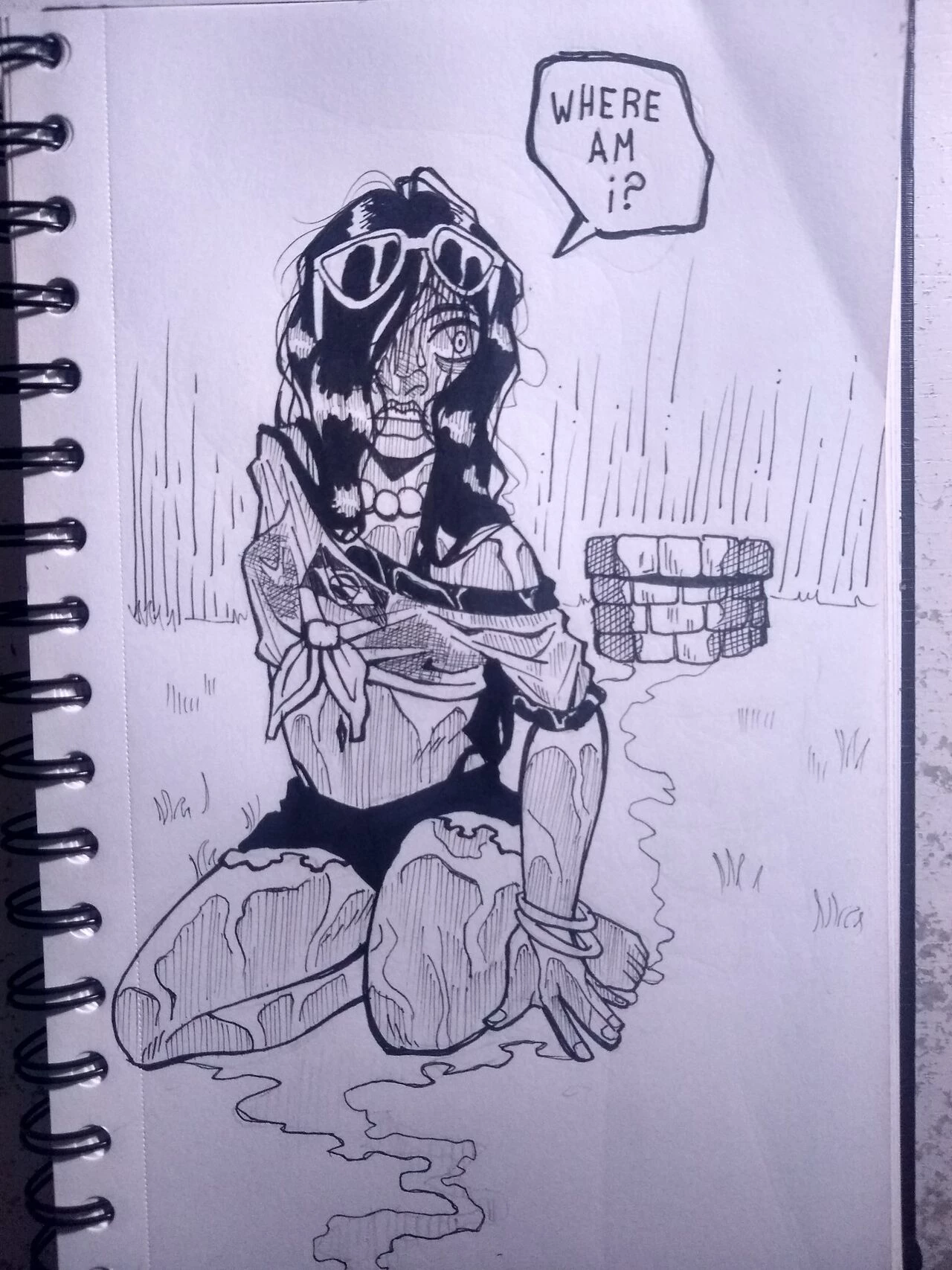 Brazilian Sadako porn comic picture 10