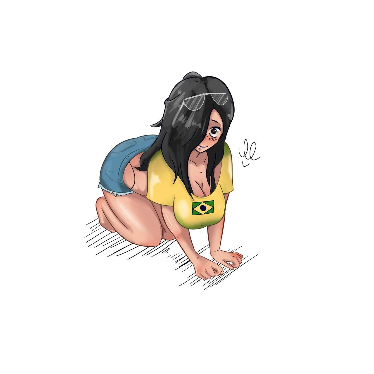 Brazilian Sadako porn comic picture 13