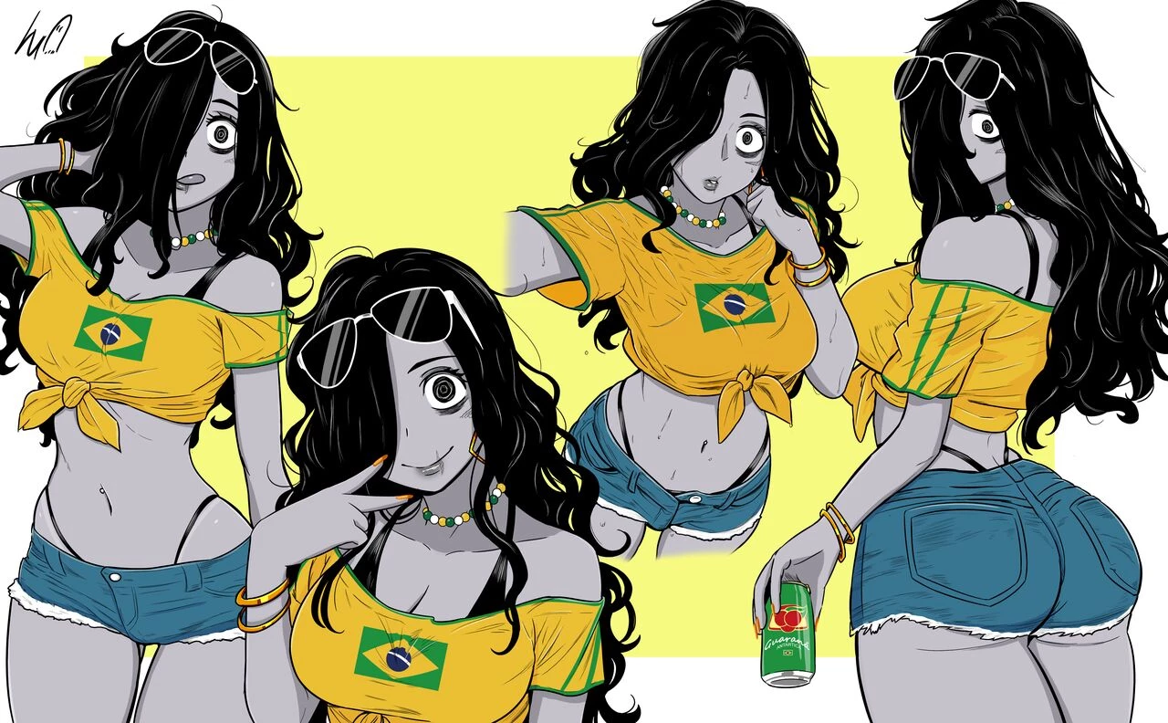 Brazilian Sadako porn comic picture 2