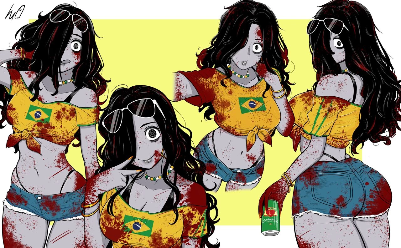 Brazilian Sadako porn comic picture 3