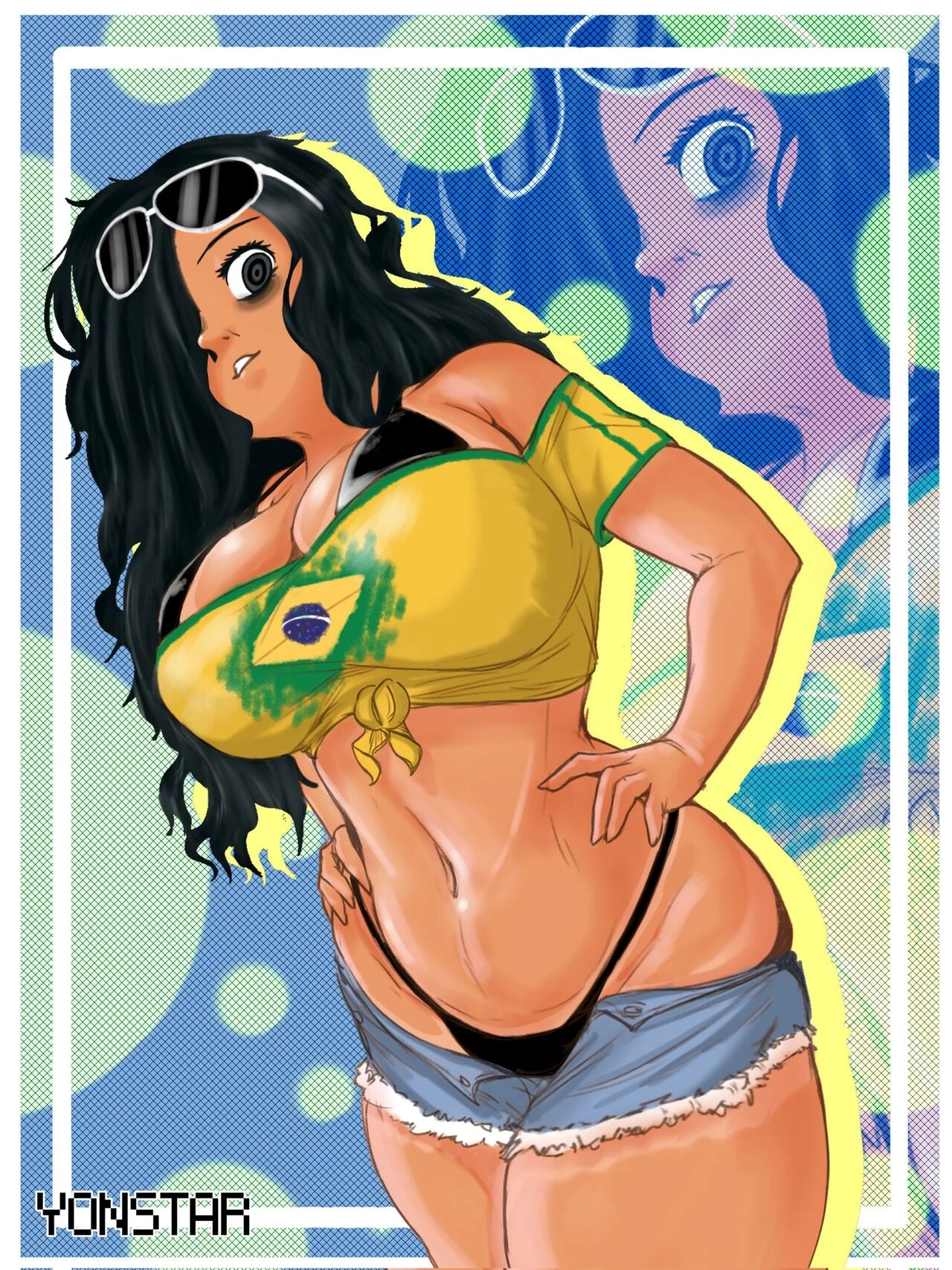 Brazilian Sadako porn comic picture 34