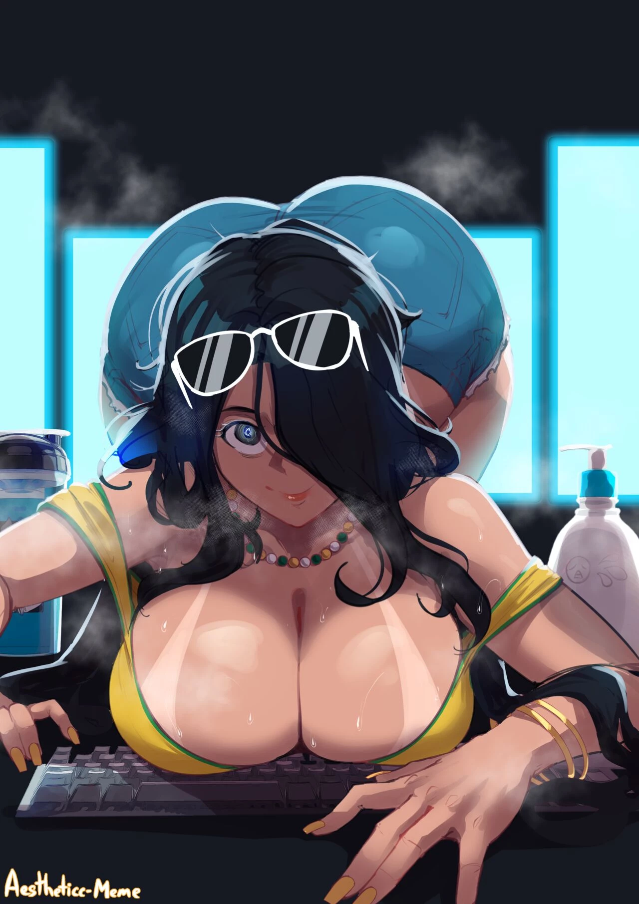 Brazilian Sadako porn comic picture 47