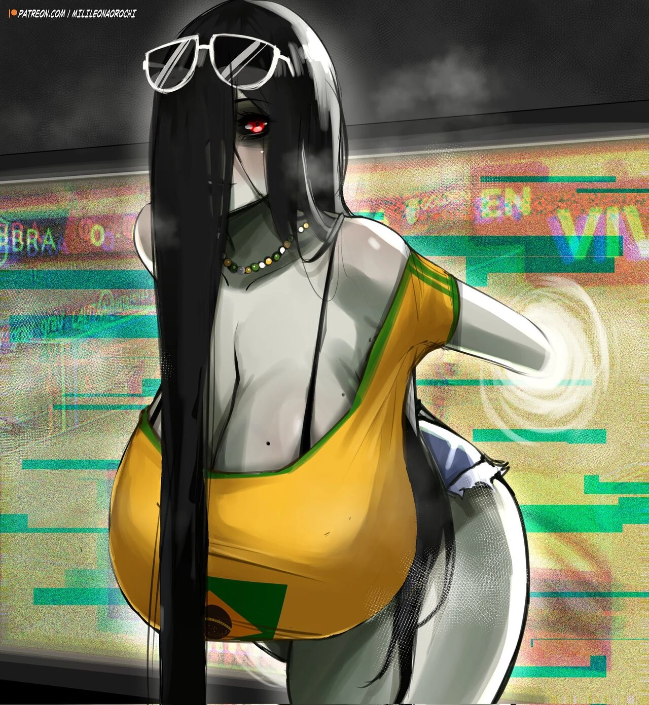 Brazilian Sadako porn comic picture 67