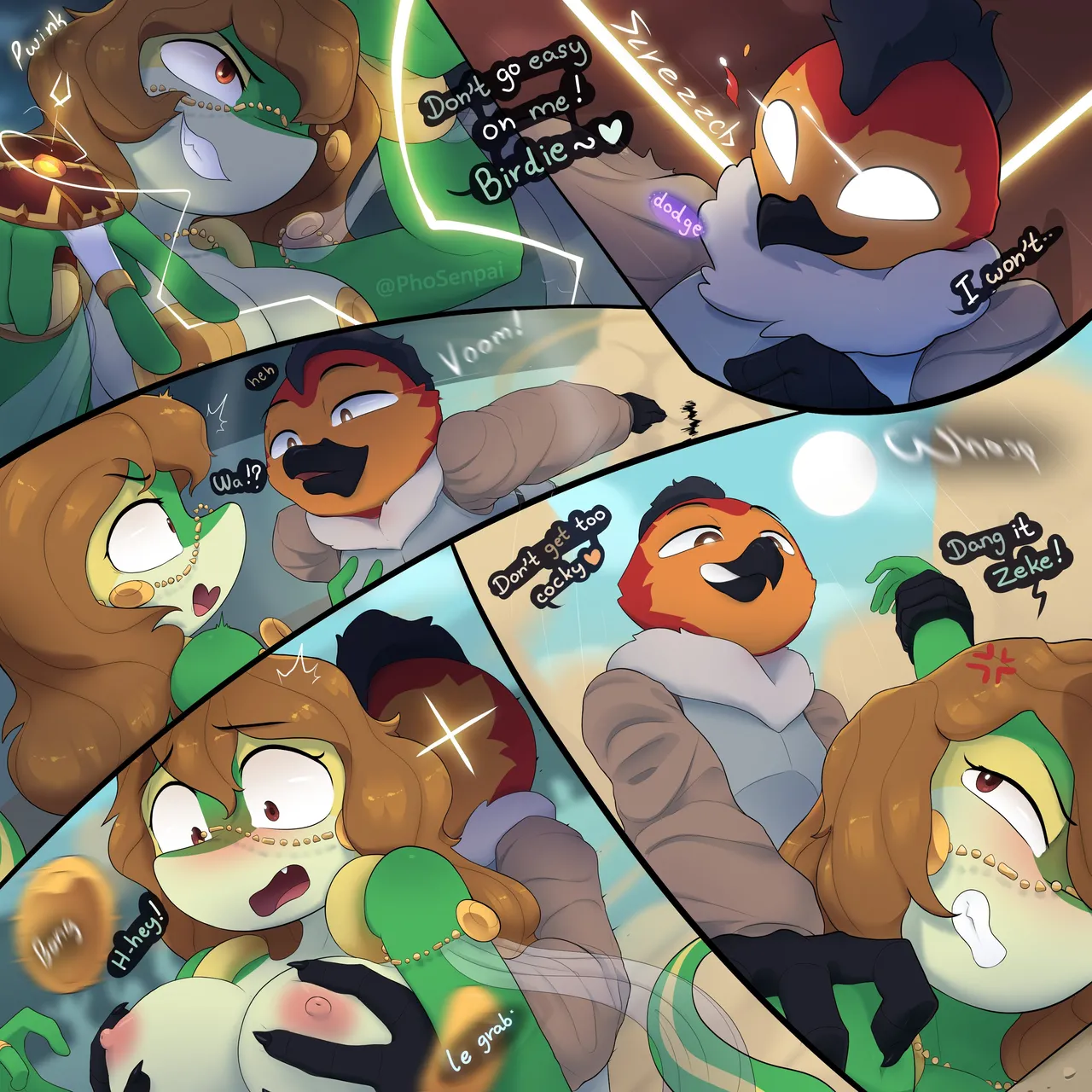 Breeders' Arena porn comic picture 3