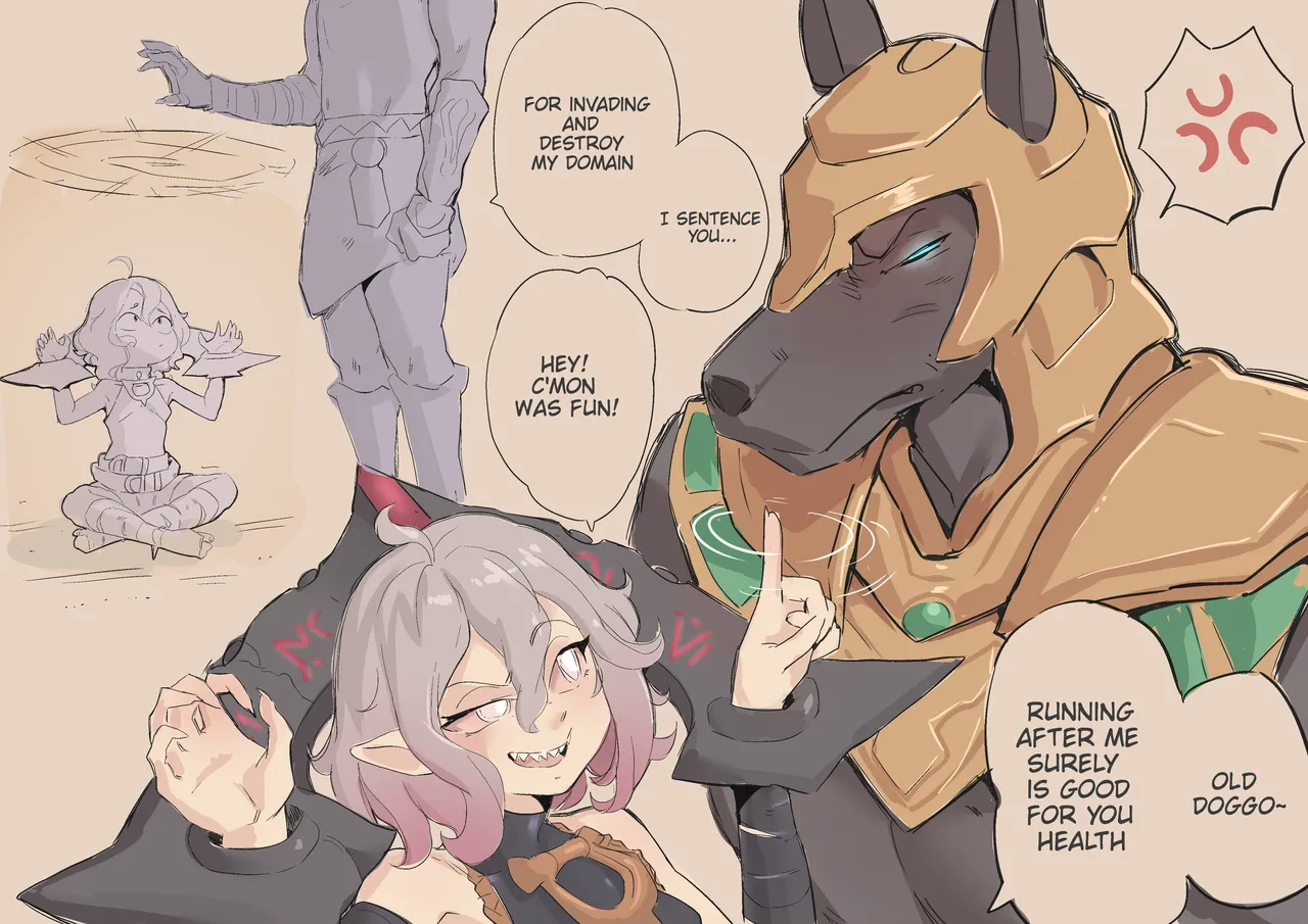 Briar, don't mess with Nasus! porn comic picture 1