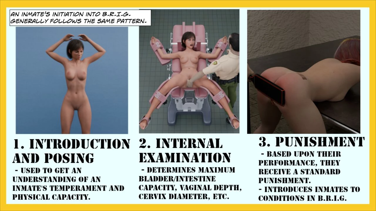 BRIG Lvl0 - Hana's First Day porn comic picture 23