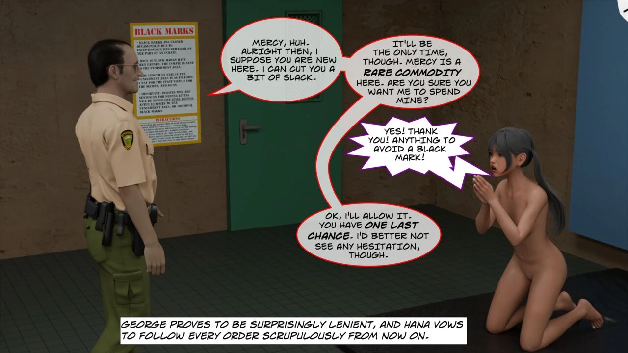 BRIG Lvl0 - Hana's First Day porn comic picture 36