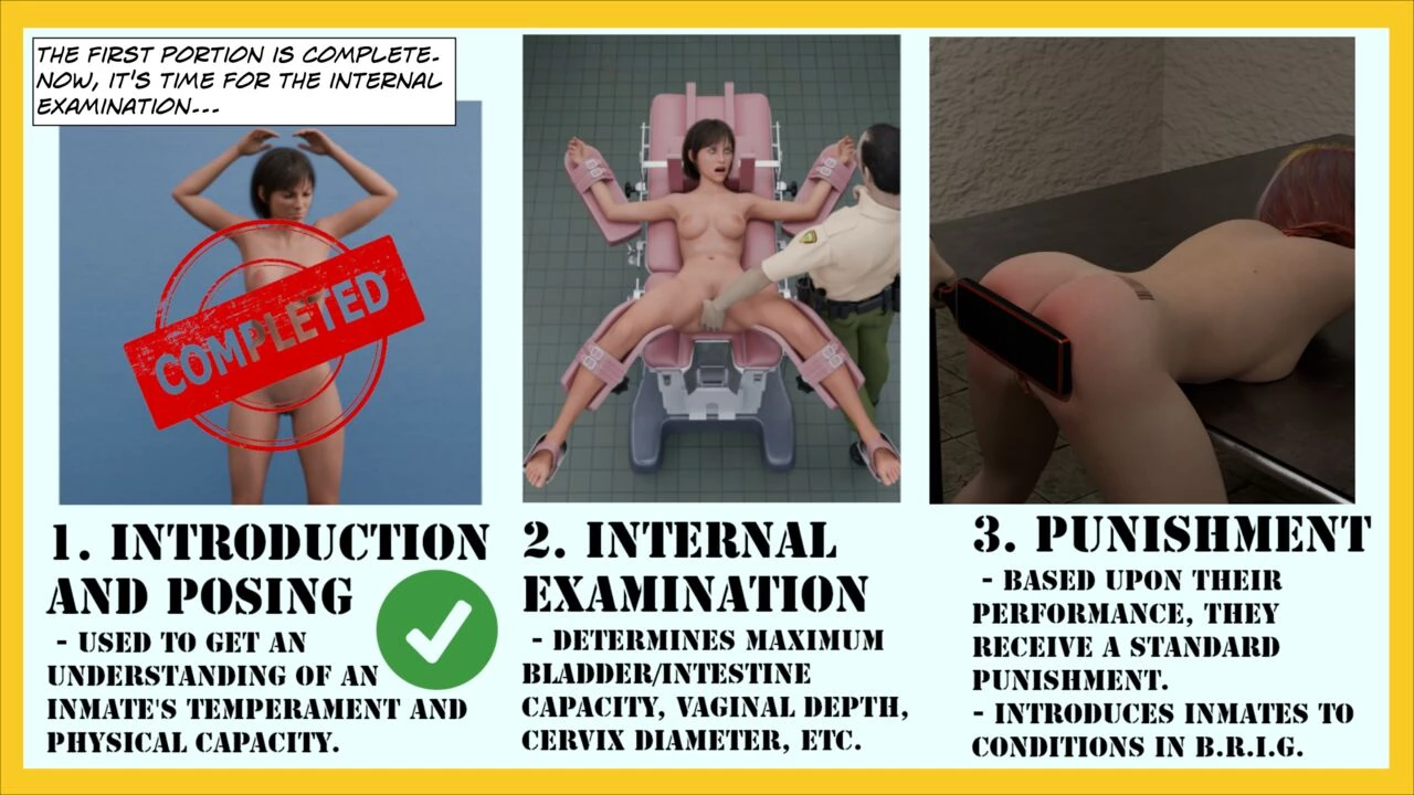 BRIG Lvl0 - Hana's First Day porn comic picture 45