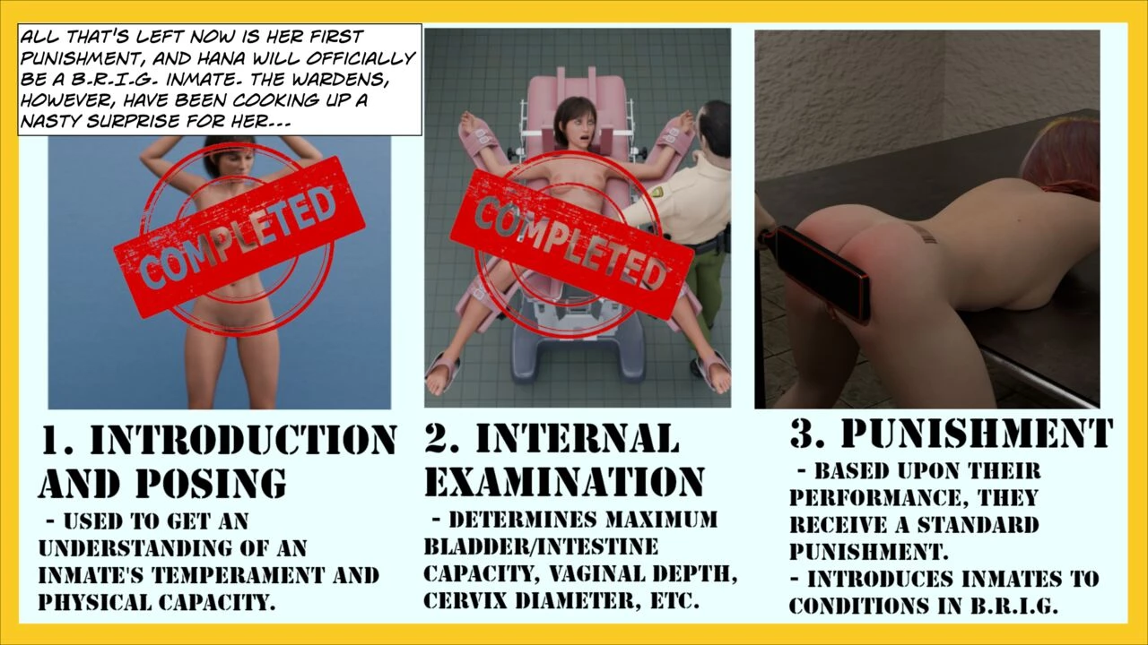 BRIG Lvl0 - Hana's First Day porn comic picture 63