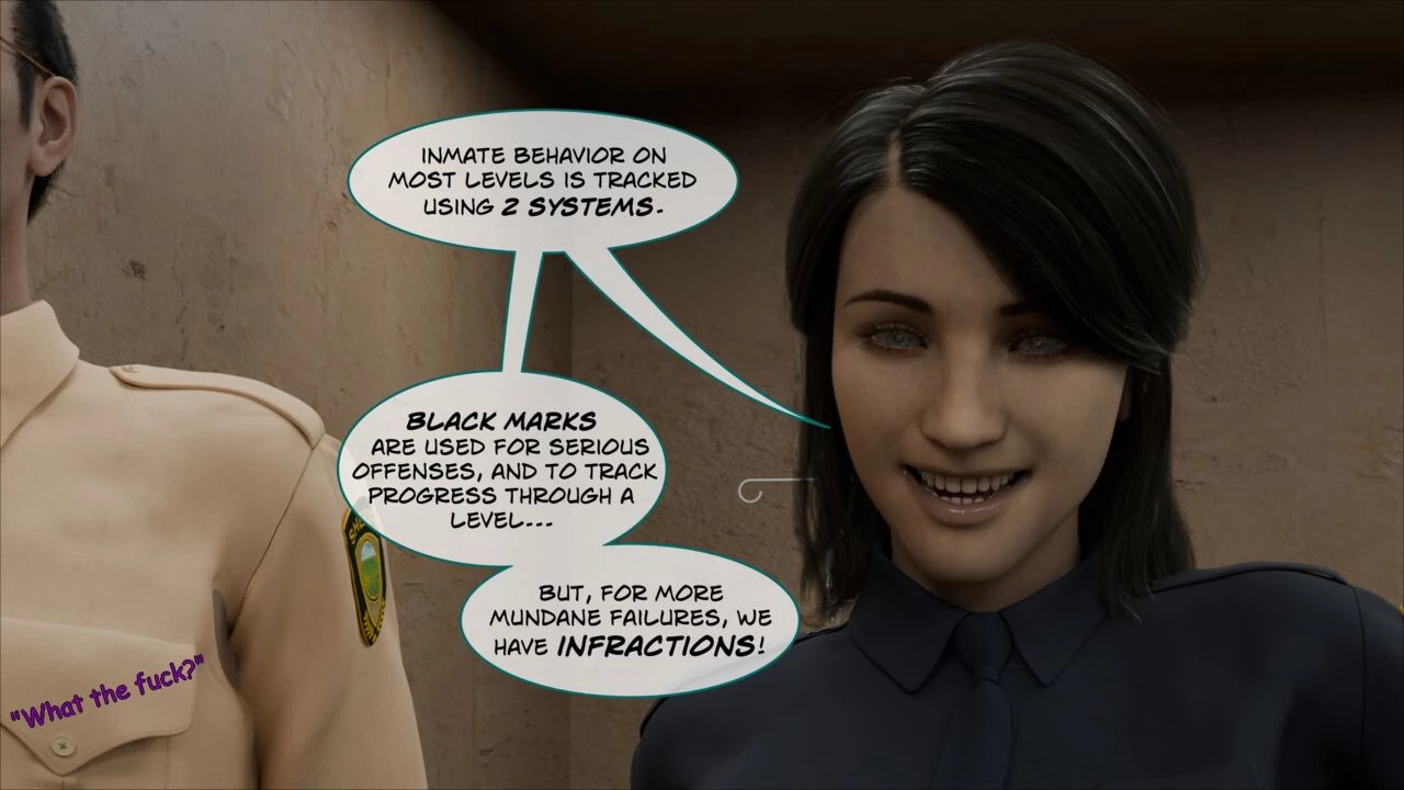 BRIG Lvl0 - Hana's First Day porn comic picture 71
