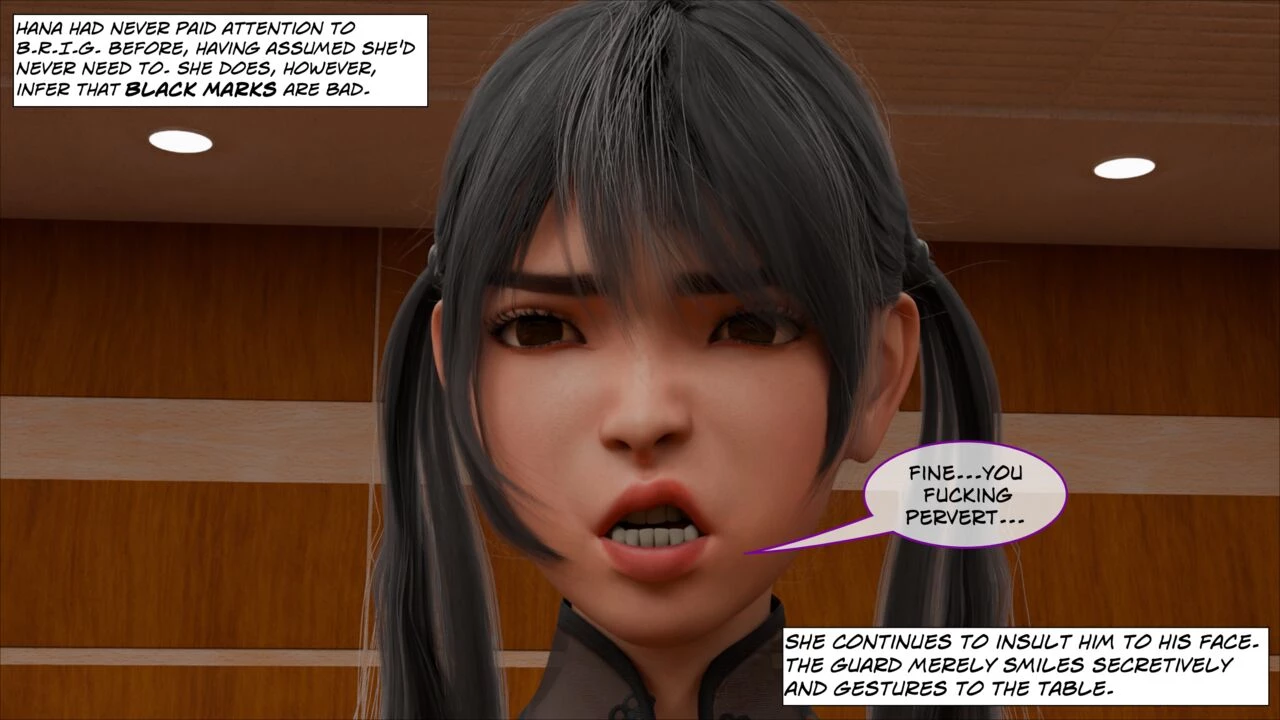 BRIG Lvl0 - Hana's First Day porn comic picture 8
