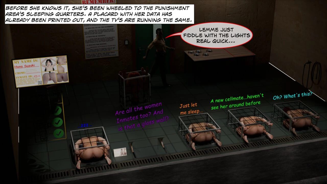 BRIG Lvl0 - Hana's First Day porn comic picture 85