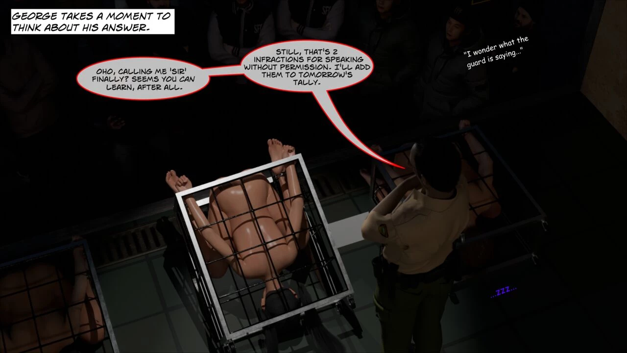 BRIG Lvl0 - Hana's First Day porn comic picture 88