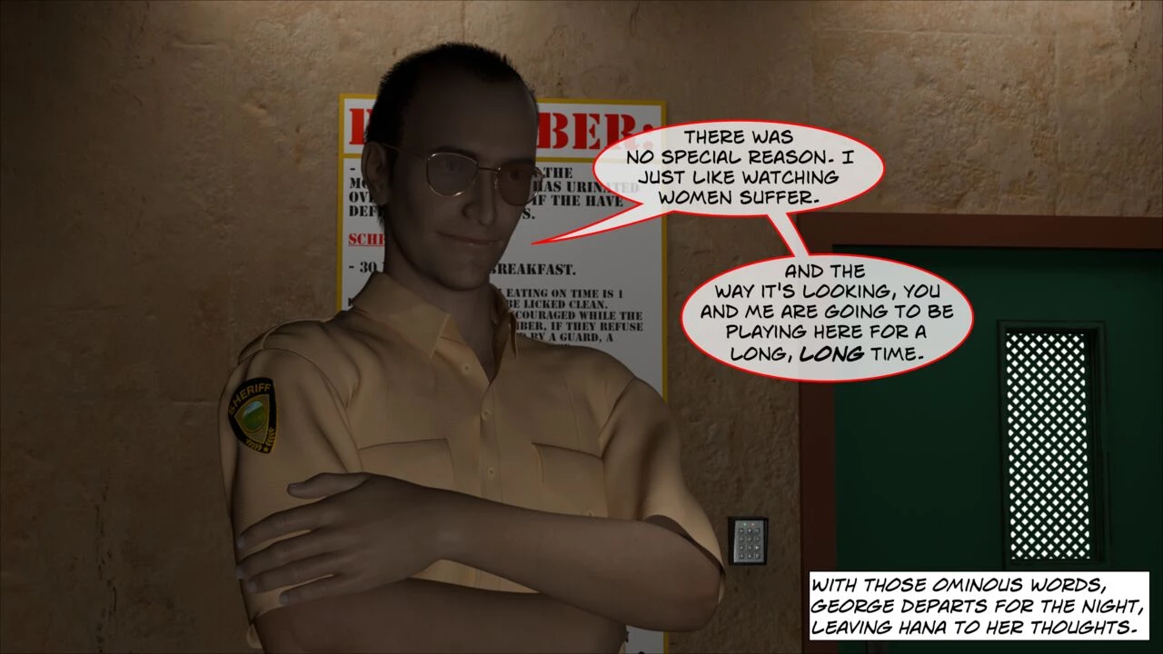 BRIG Lvl0 - Hana's First Day porn comic picture 90