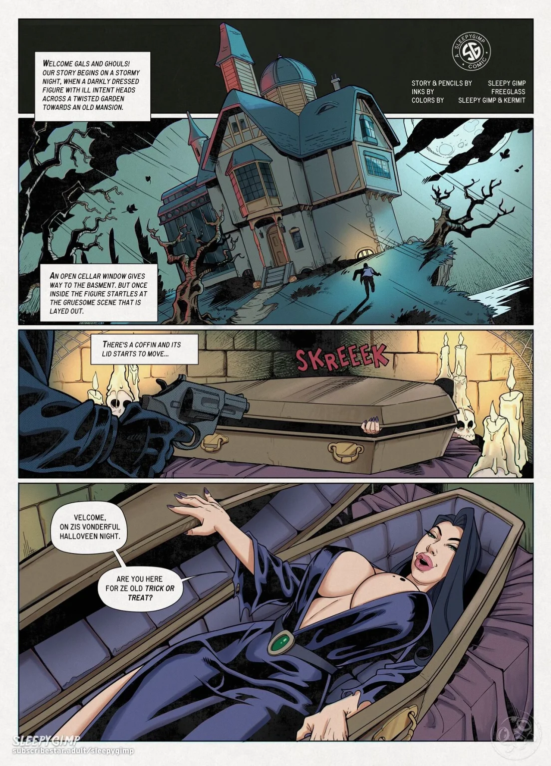 Brood of Evil porn comic picture 1