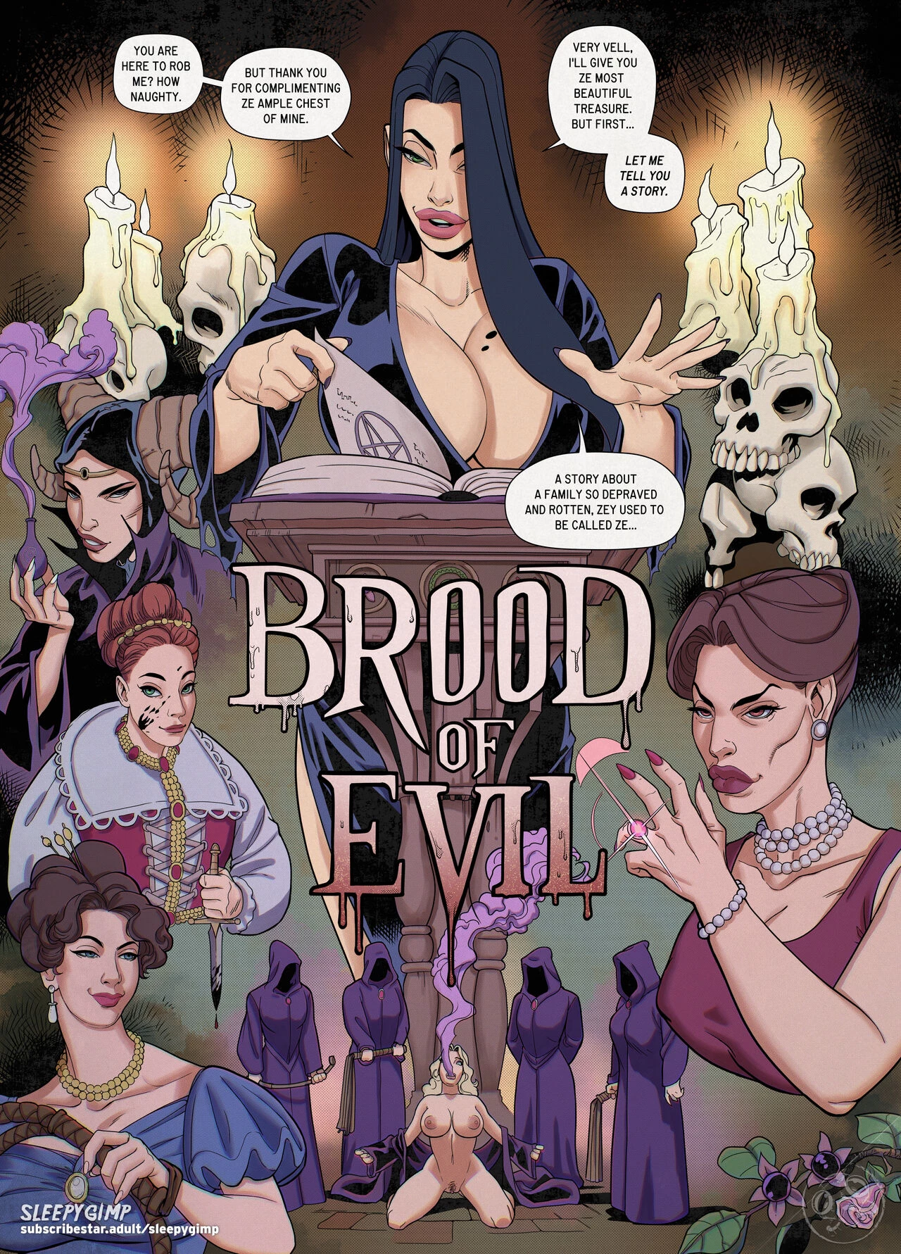 Brood of Evil porn comic picture 2