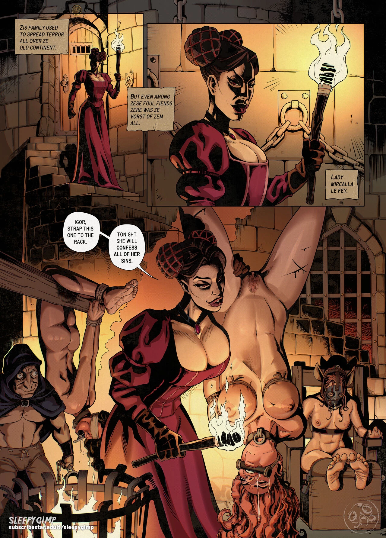 Brood of Evil porn comic picture 3