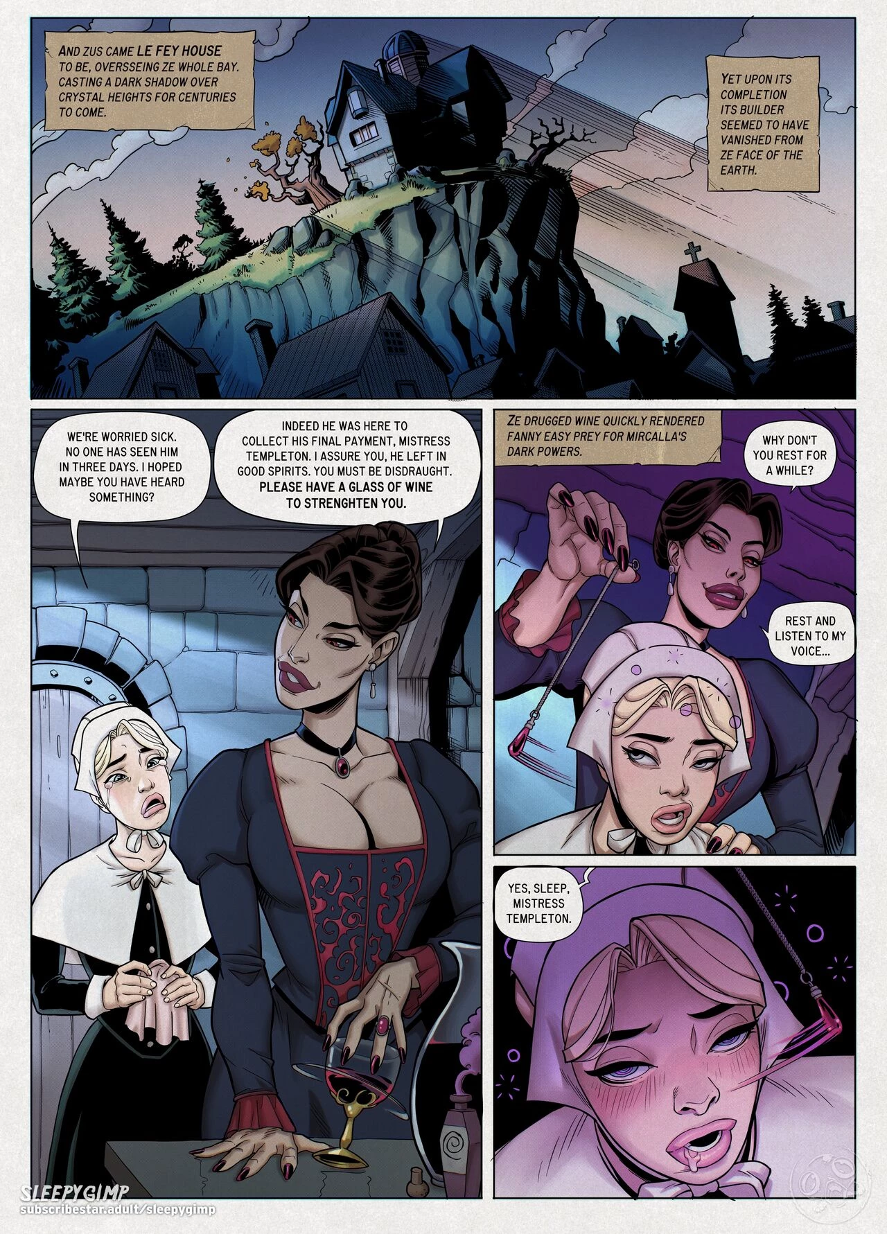 Brood of Evil porn comic picture 7