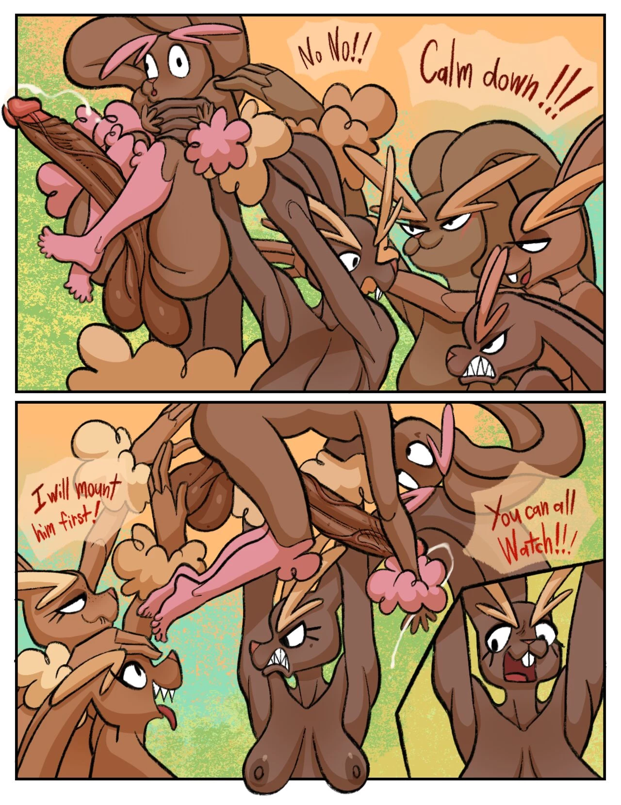 Brutal Bunnies porn comic picture 13