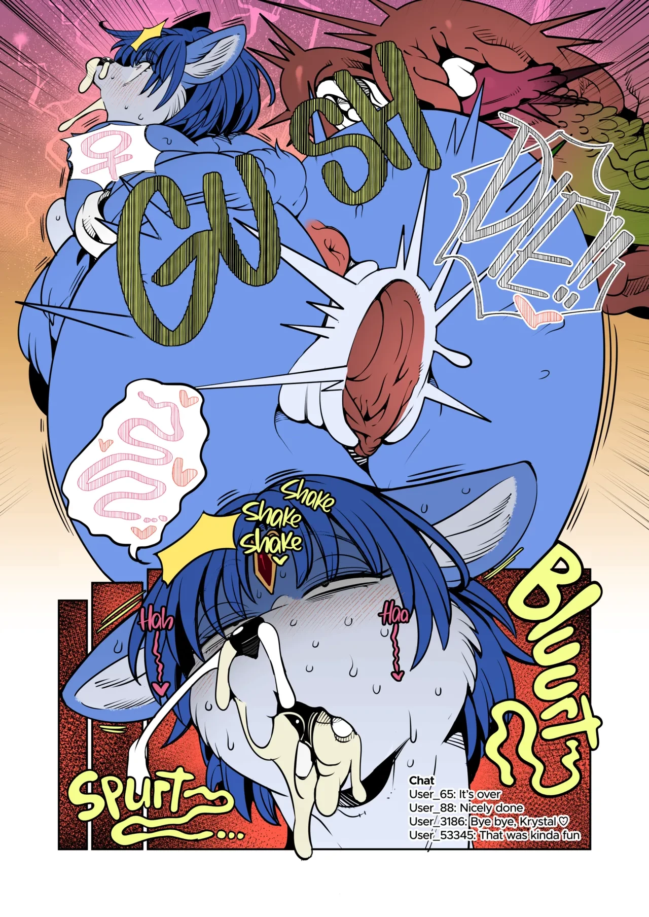 Brutal Immoral Krystal porn comic picture 16