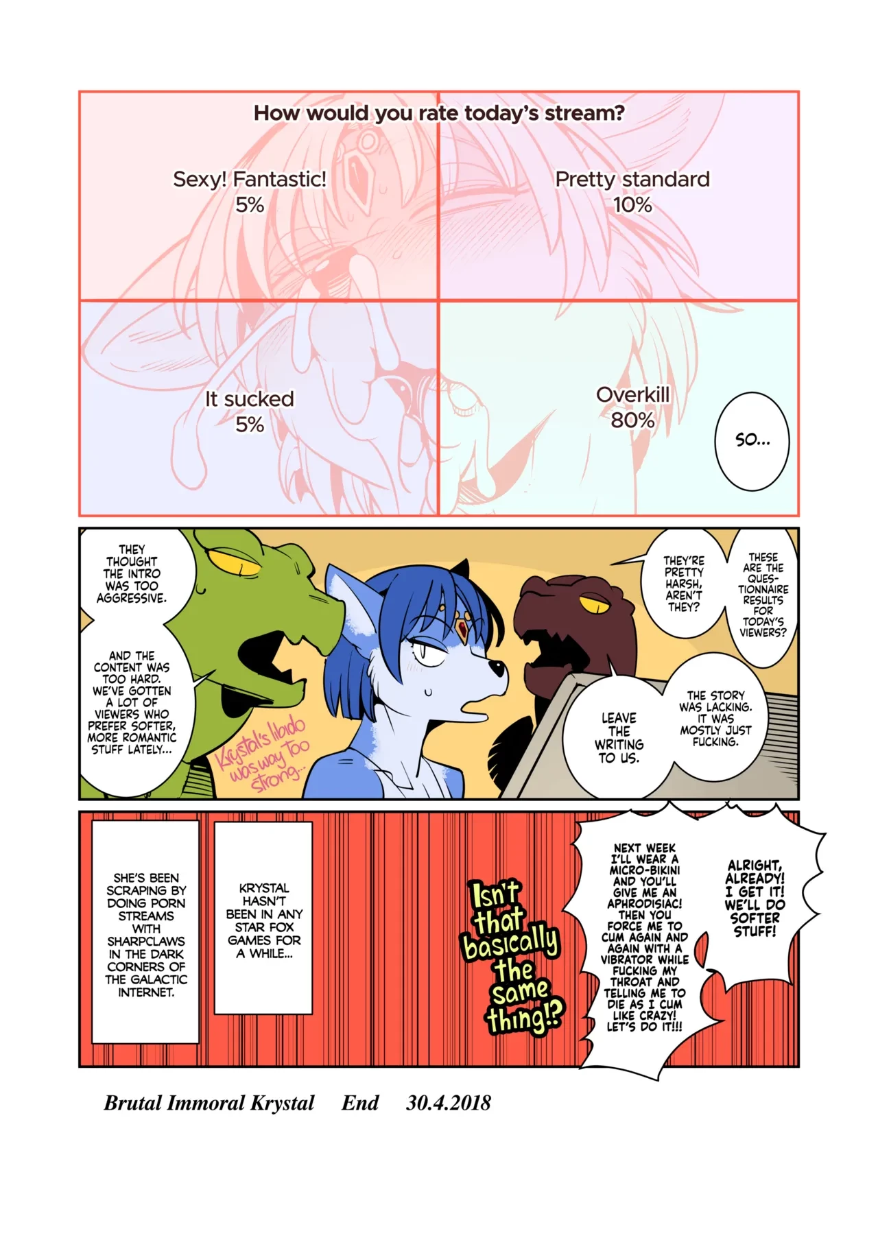 Brutal Immoral Krystal porn comic picture 17