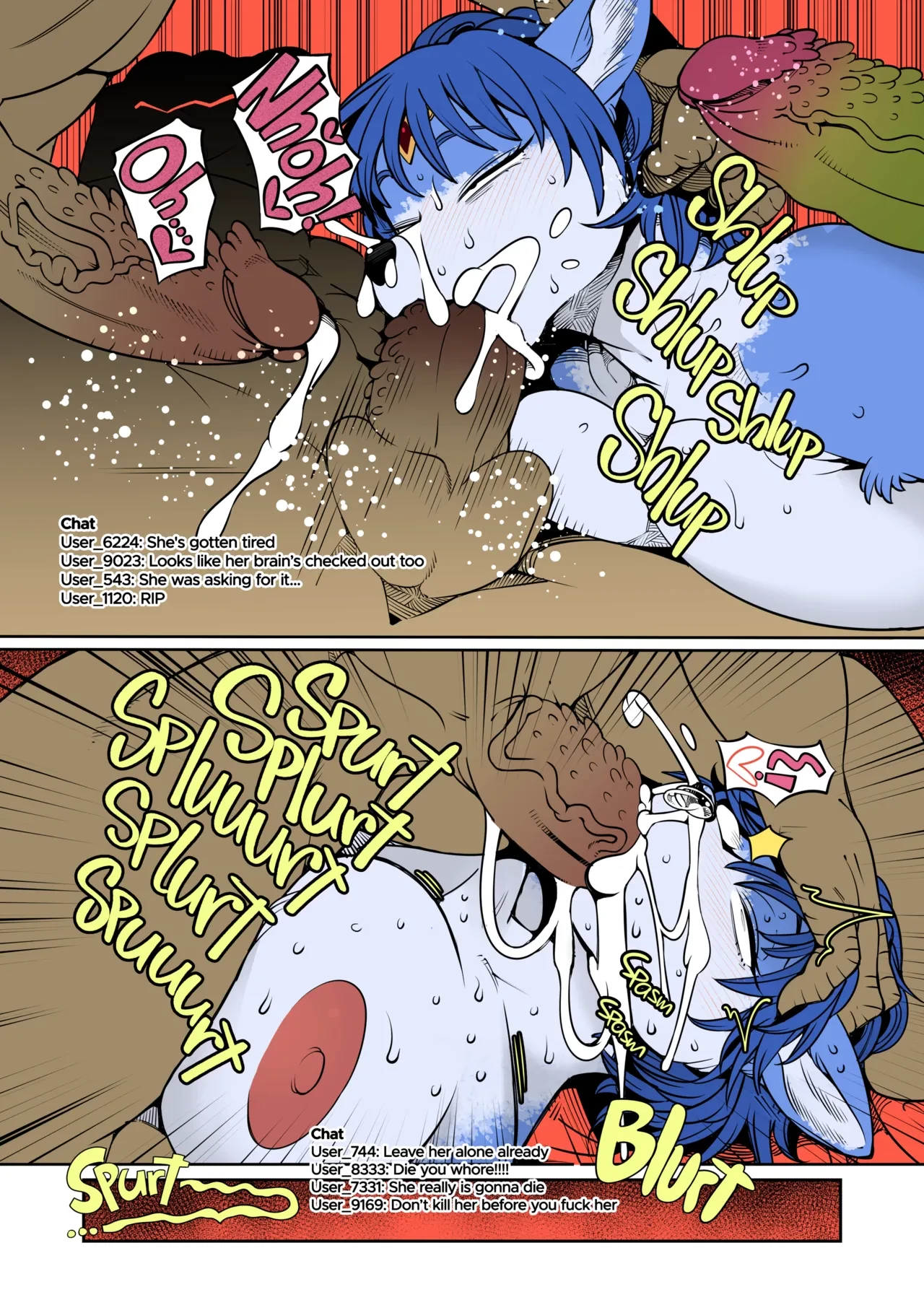 Brutal Immoral Krystal porn comic picture 6