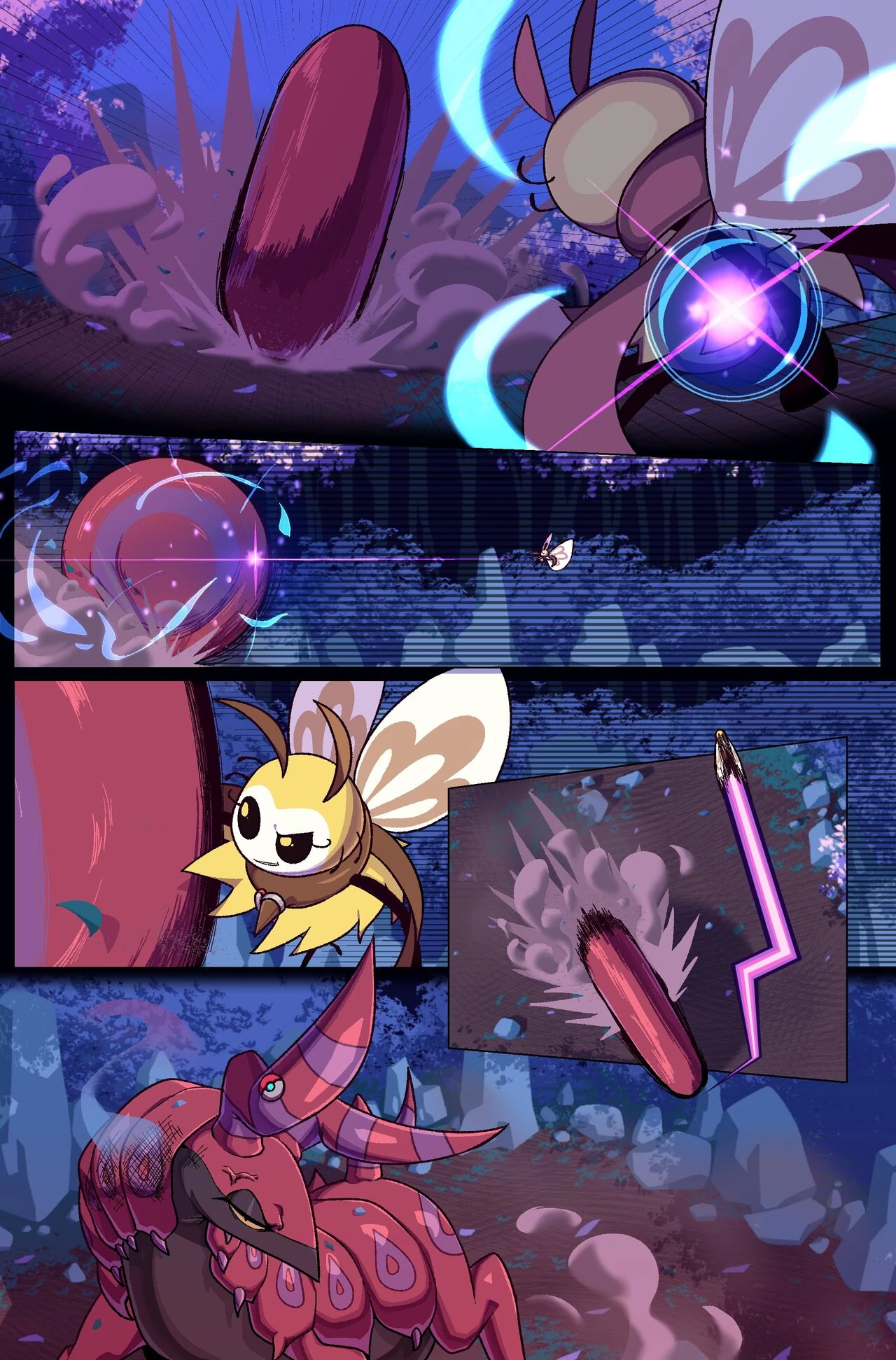 Bug bite 3: Rivals porn comic picture 16
