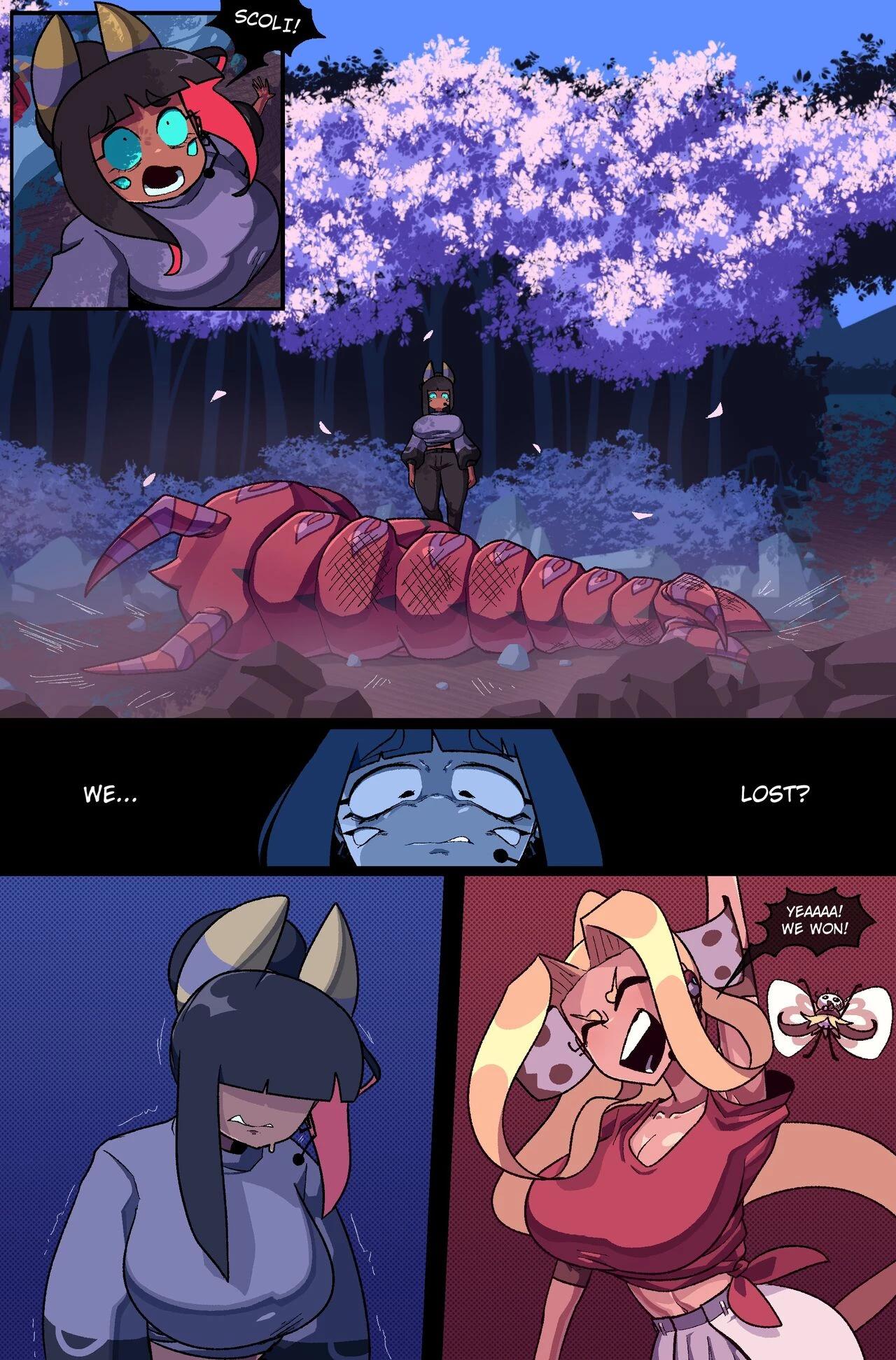 Bug bite 3: Rivals porn comic picture 26