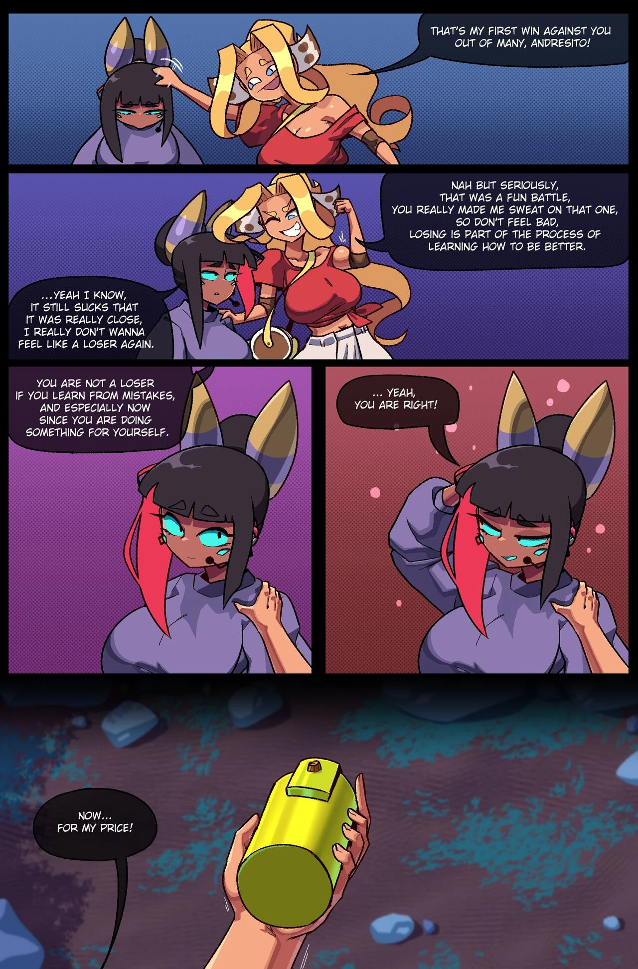 Bug bite 3: Rivals porn comic picture 27