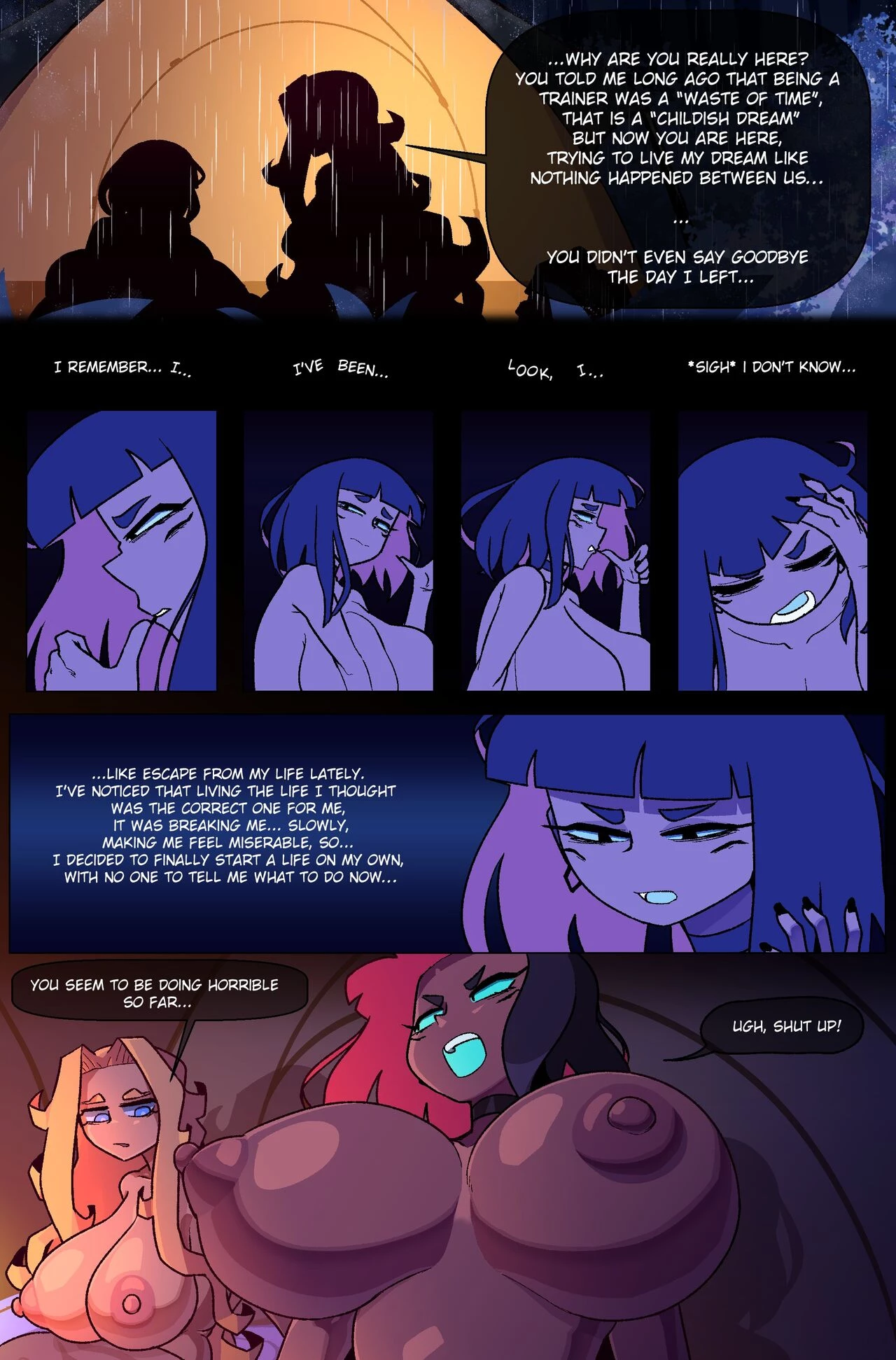 Bug bite 3: Rivals porn comic picture 4