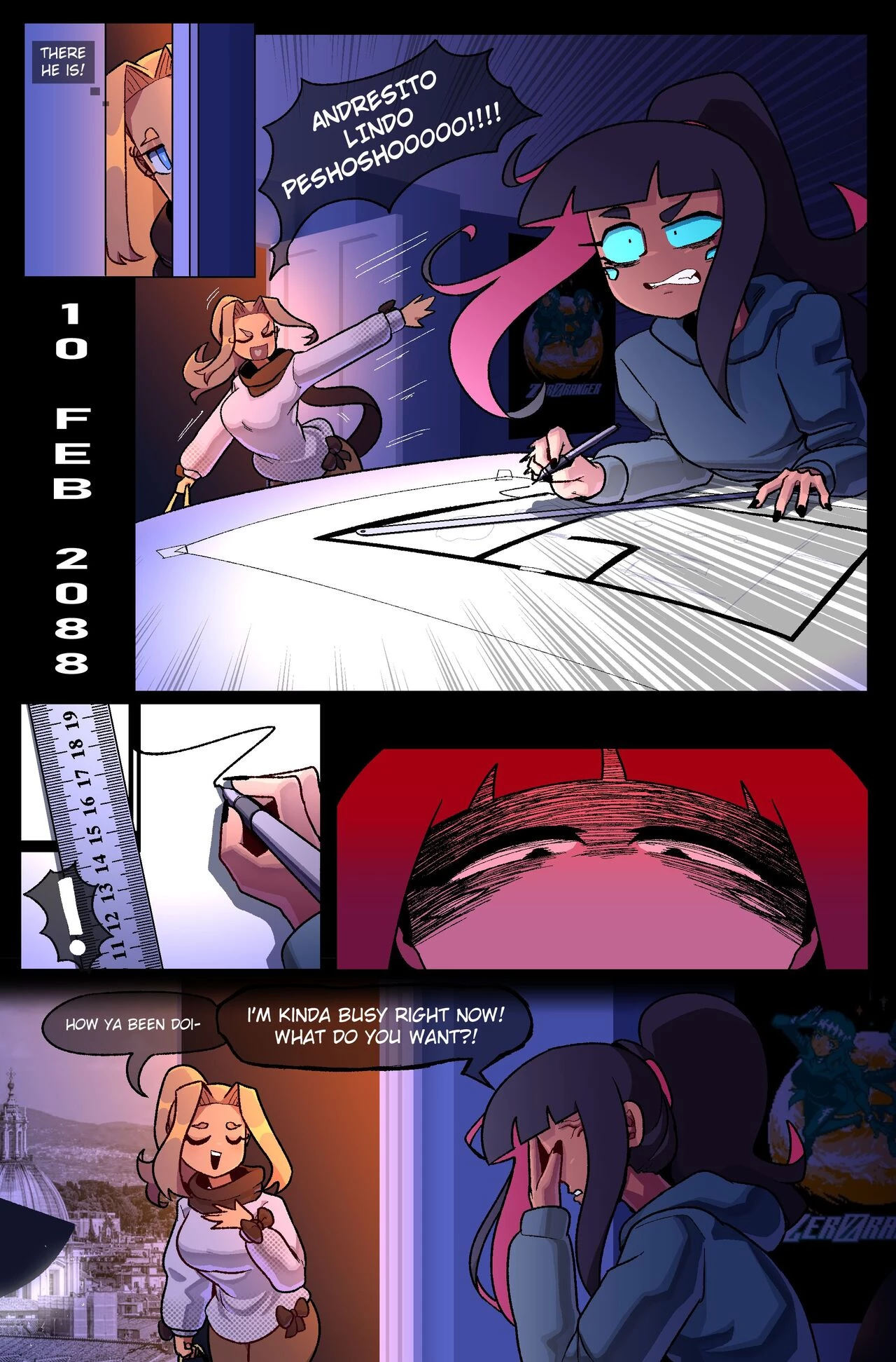 Bug bite 3: Rivals porn comic picture 7